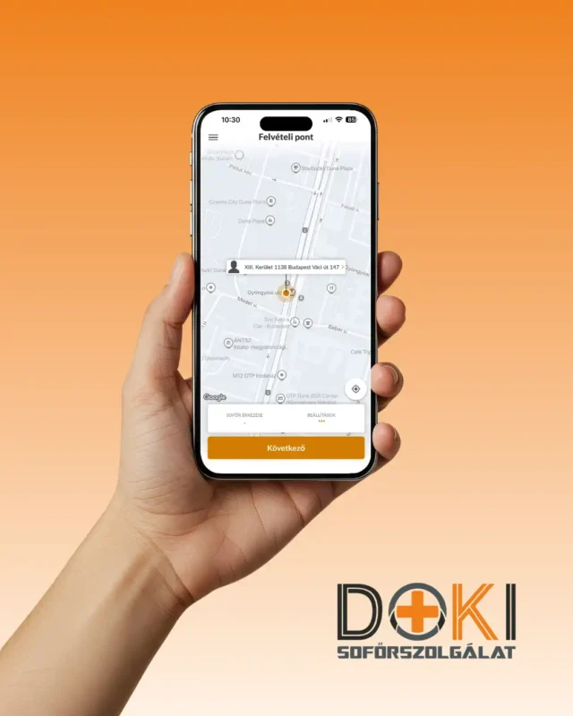 Doki Sofőrszolgálat applikáció